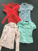 3x Bluse Kurzarm Langarm Gr. 36 S Hemd Hemdbluse Vero Moda h&m Bayern - Gilching Vorschau