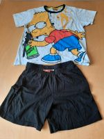 Jungen Schlafanzug kurz Bart Simpson Gr 134/140 Niedersachsen - Eime Vorschau