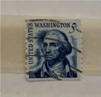 Washington Briefmarke 5c Selten Bayern - Coburg Vorschau