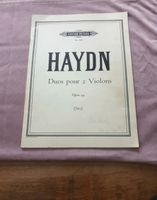 Noten Haydn Opus 99 Duos pour 2 Violons Notenbuch Edition Peters Hessen - Kronberg im Taunus Vorschau