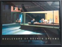 Helnwein Boulevard of Broken Dreams Bild mit Rahmen Niedersachsen - Langwedel Vorschau