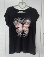 T-Shirt schwarz mit Print Gr.S von Hailys Baden-Württemberg - Buchen (Odenwald) Vorschau