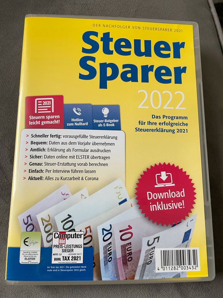 Steuer CD für das Jahr 2021&2018&2013 in Wiesbaden
