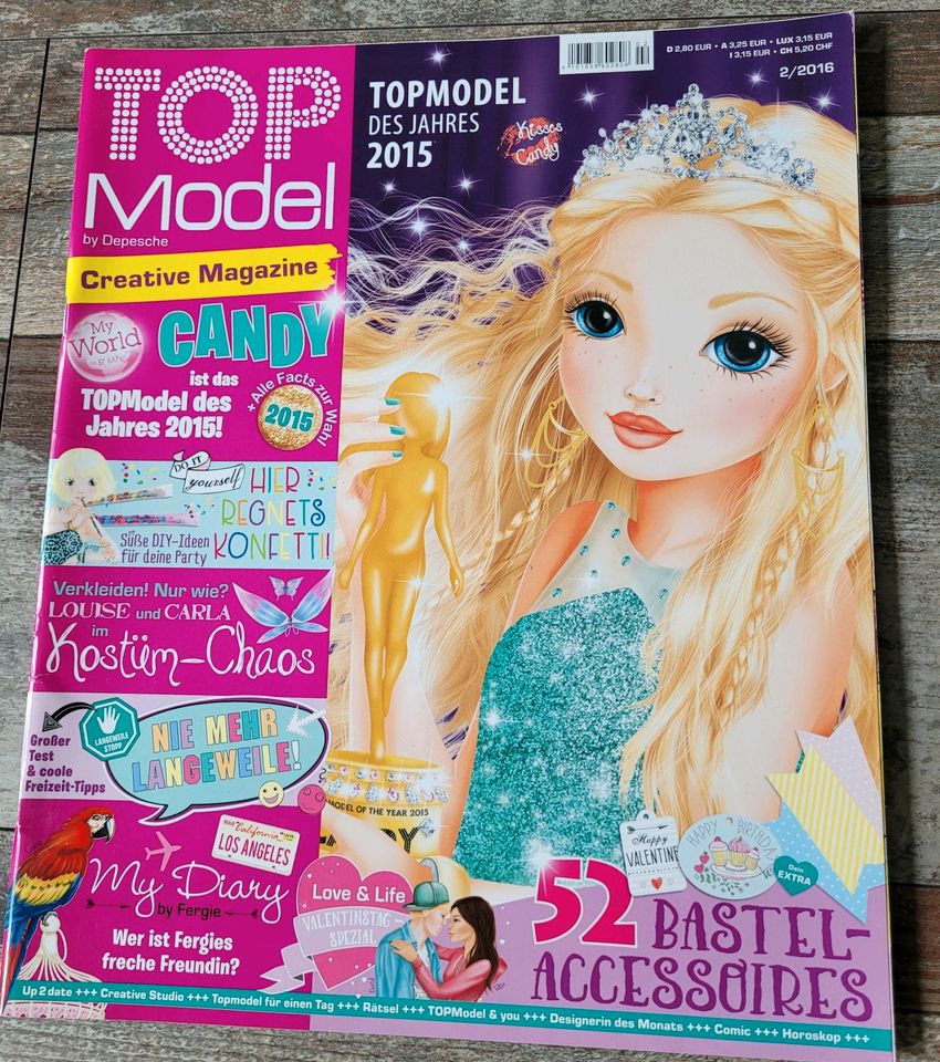 Zeitschriften "Top Model", 19 Stück in Olching