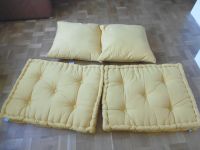 4tlg Set Sitzkissen für Euro Paletten Sofa in gelb - 76 x 54 Neu Niedersachsen - Syke Vorschau