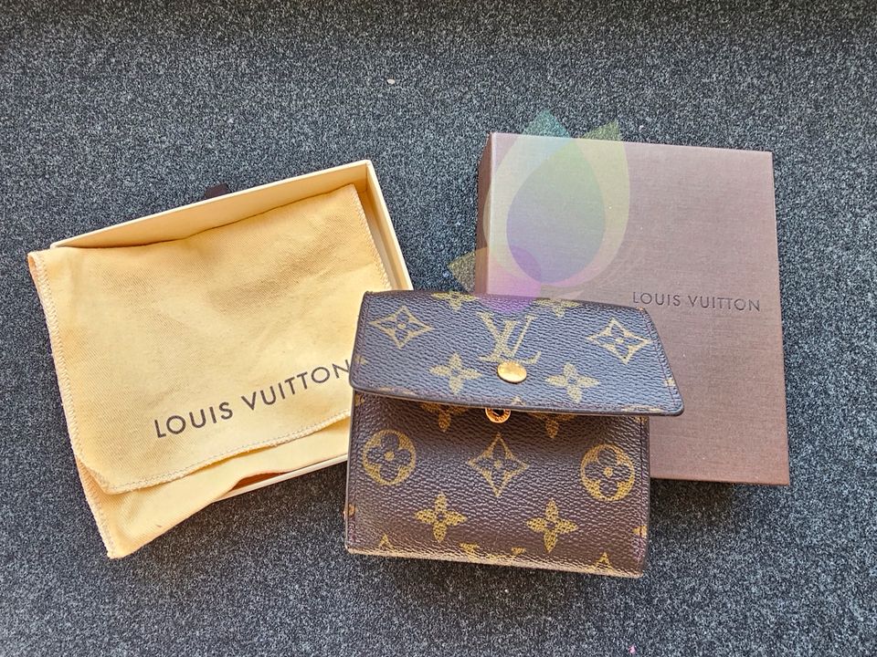 Louis Vuitton Geldbörse Geldbeutel Portemonnaie ELISE Zertifikat in Erlangen