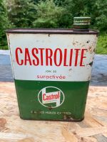 Castrol Castrolite Öldose 60er Deko Vespa Harley Oldtimer 2 Liter Nordrhein-Westfalen - Korschenbroich Vorschau