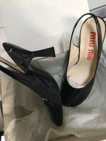 Gr 39‼️Miu Miu by Prada Pumps/ Heels Schwarz Lack/ Leder 39 Bayern - Freising Vorschau