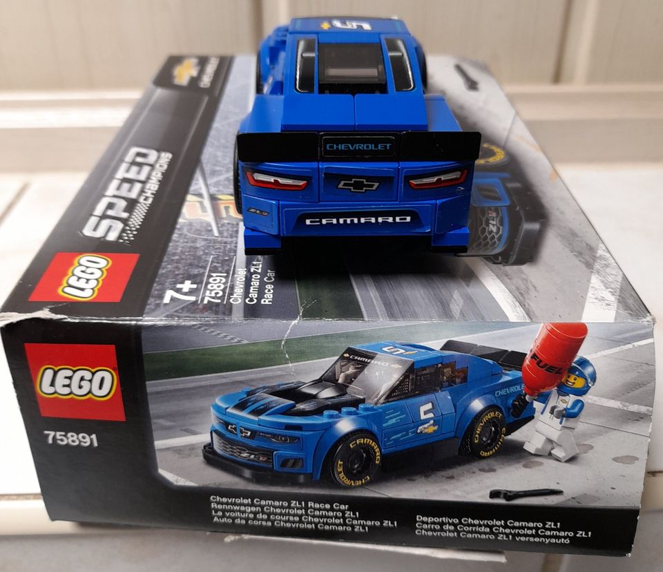 LEGO 75891 La voiture de course Chevrolet Camaro ZL1