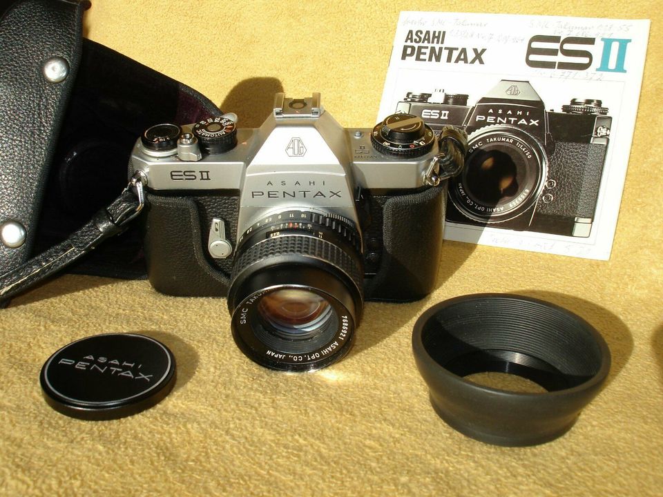 PENTAX ES II Spiegelreflexkamera inkl. Objektiv Takumar 1:1,8/55 in Erlangen