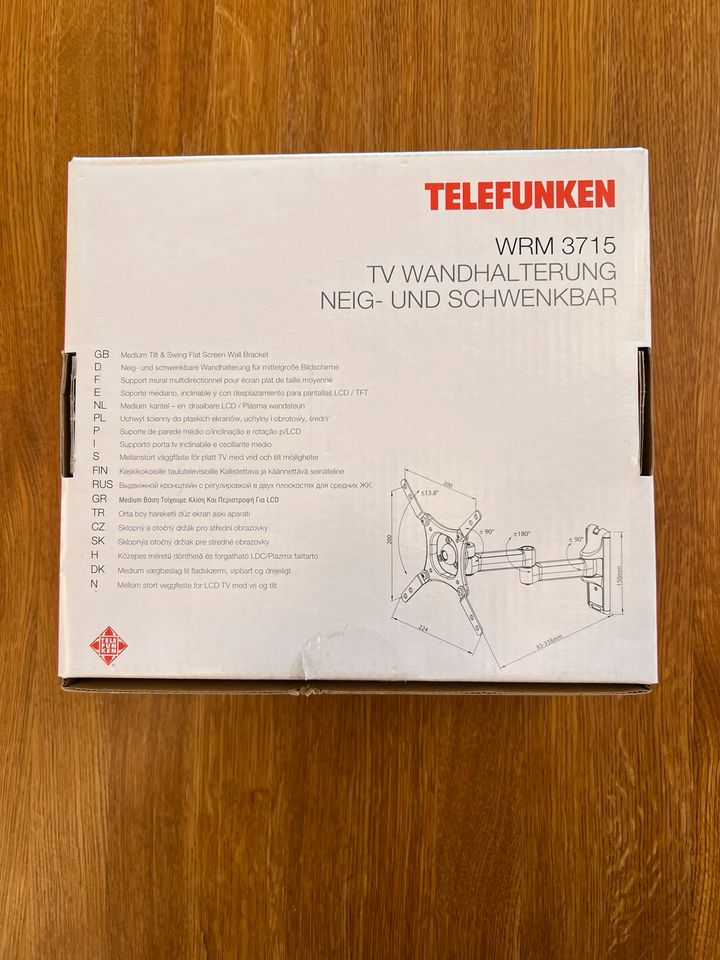 Telefunken TV Wandhalterung WRM 3715 in Norden