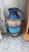 Bay Keramik Vase groß 50 cm sehr gut erhalten blau/beige Krugvase Niedersachsen - Cuxhaven Vorschau