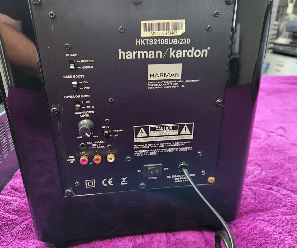 harman kardon receiver verstärker lautsprecher box subwoofer in Hamburg