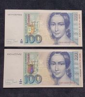 100 DM Schein Serie GD 02.Januar 1996 Nordrhein-Westfalen - Rosendahl Vorschau