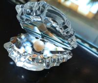 Kristallglas Muschel mit Perle Nordrhein-Westfalen - Finnentrop Vorschau