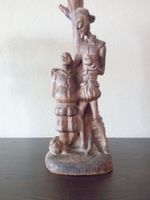 Don Quijote und Sancho Panza, Holzschnitzerei Thüringen - Jena Vorschau