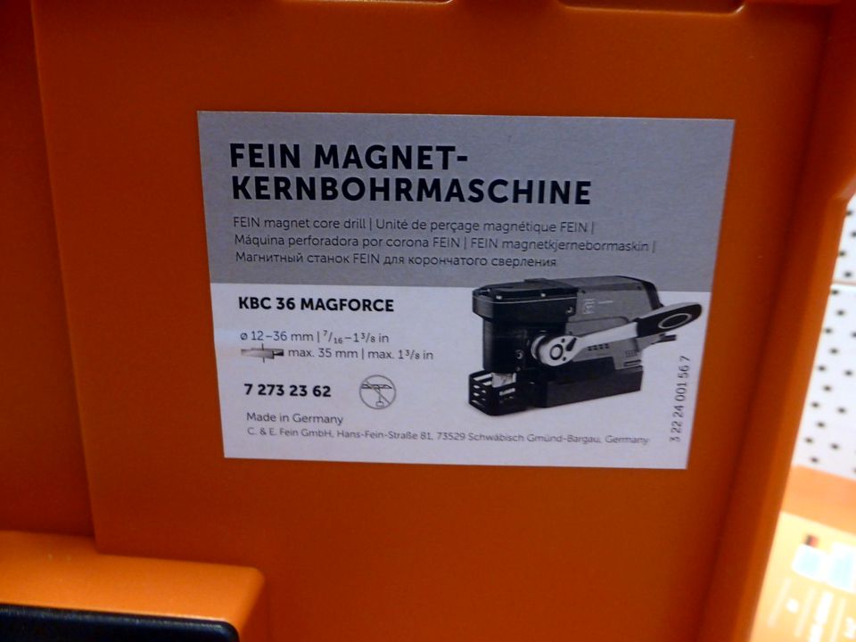 Fein Kernbohrmaschine KBC 36MAGFORCE in Bochum