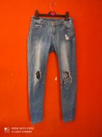 Blaue trashed Jeans C&A 158 Nordrhein-Westfalen - Rheine Vorschau