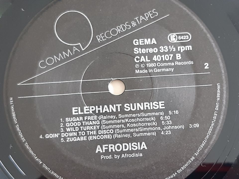 Vinyl Sammlung Hier LP Afrodisia / Elephant Sunrise (Vinyl wieNeu in Mühlheim am Main