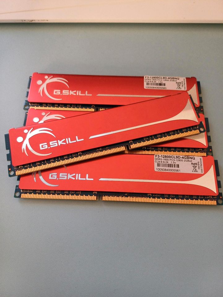 G Skill RAM DDR3 4 Stück 2GBx2 in Königsbrunn