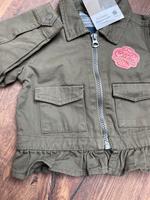Mädchen Jeans Jacke Khaki 74/80 Niedersachsen - Freren Vorschau