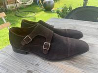 Doppelmonkstrap aus Kalbleder von Floris van Bommel, Größe 9,5 München - Milbertshofen - Am Hart Vorschau
