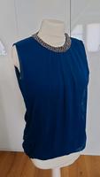 ☀️ Festliches Zero Top Gr. 40 blau mit Strass Chiffon? Niedersachsen - Göttingen Vorschau