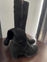 Tamaris Stiefel mit Schaftformer, Größe 38, schwarz Berlin - Lichtenberg Vorschau