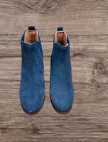 G. Quarenghi Damen Leder Ankle Boots Blau Berlin - Marzahn Vorschau