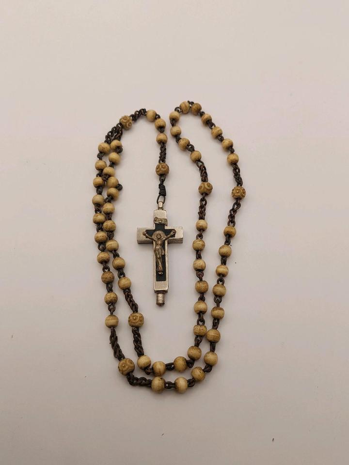 Reliquienkreuz (AGNUS DEI-GUIDO-VITO-PERFEKTA)mit Rosenkranz in Ingolstadt