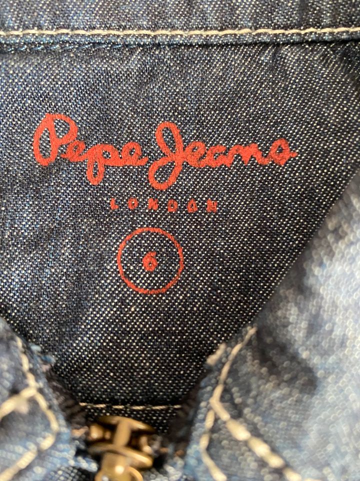 Pepe Jeans Kleid Mädchen - Gr. 116 in Seeg