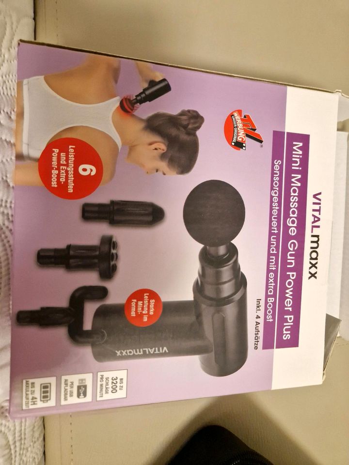 VitalMaxx Mini Massage Gun Power Plus in Bayern - Stephanskirchen | eBay  Kleinanzeigen ist jetzt Kleinanzeigen