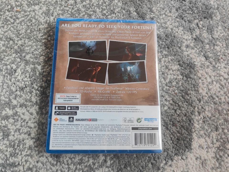 Uncharted - PS5 Spiel NEU eingeschweißt in Halle (Westfalen)