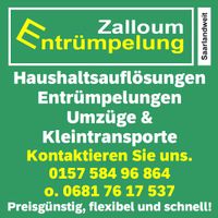 Entrümpelung - Haushaltsauflösung & Kleintransporte ! Saarbrücken-West - Burbach Vorschau