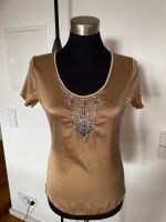 DOROTHEE SCHUMACHER Bluse Gold SEIDE Elastisch Gr. 36 S Nordrhein-Westfalen - Brühl Vorschau