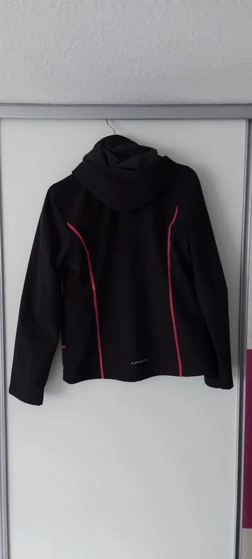 Größe 176, Icepeak - Softshelljacke, schwarz, pink, Mädchen in Taunusstein