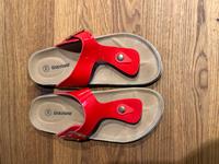 Rote Zehentrenner Sandalen Bayern - Aham Vorschau