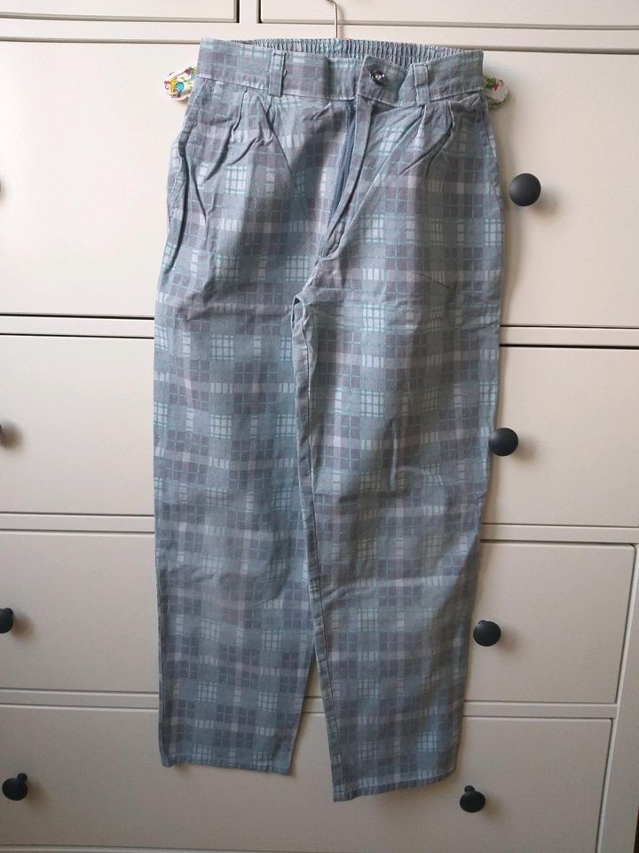 Gr. 134 true Vintage Karohose Hose kariert Retro 80er Jahre Karo in Aachen