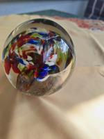 Briefbeschwerer Glas Kugel bunt alt Nordrhein-Westfalen - Roetgen Vorschau