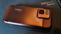 Nokia N97 mini 8GB Garnet gebraucht mit OVP Niedersachsen - Westoverledingen Vorschau
