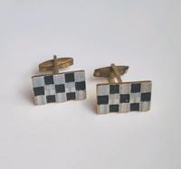 Manschettenknöpfe - Gold - Alt? - DDR? - Anzug Accessoires Sachsen-Anhalt - Halle Vorschau
