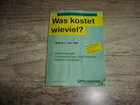 Was kostet wieviel ? Postgebühren 1991 Postdienst Deutsche Bundes Thüringen - Bad Berka Vorschau