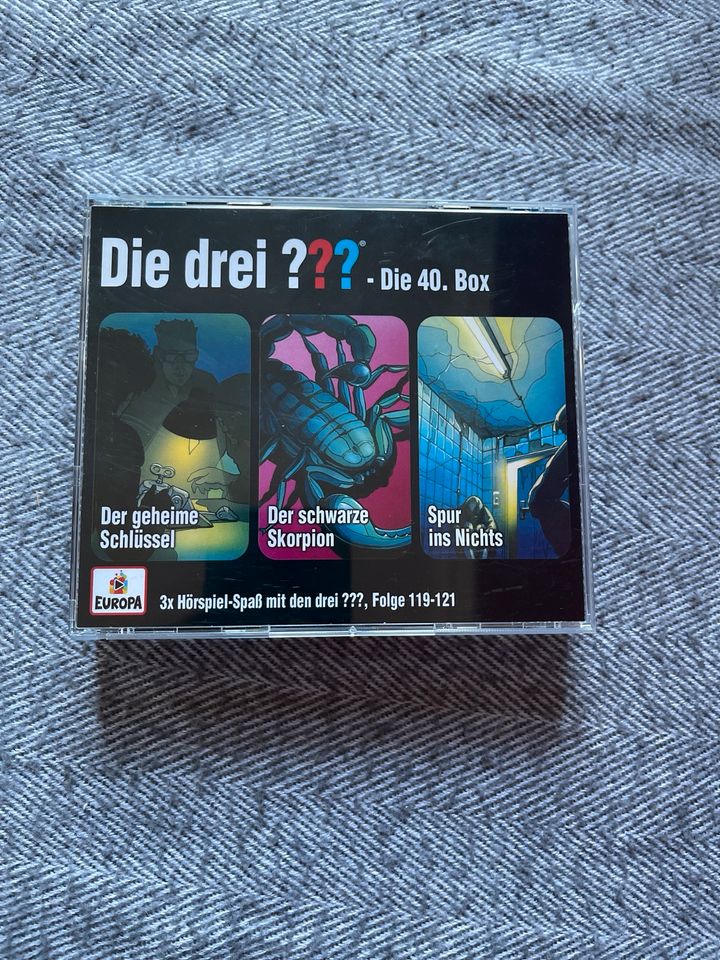 Die drei ??? CDs 40. Box 3 Hörspiele in Berlin