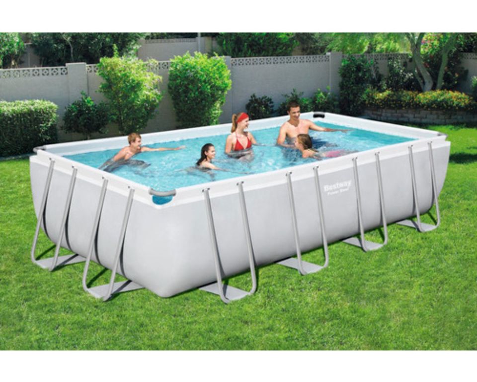 Aufstellpool Framepool-Set Bestway Power Steel™ eckig 549x274x122 in Dortmund