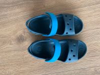 Blaue CROCS mit Klettverschluss, Größe C 12 Saarland - Mandelbachtal Vorschau