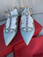 Original Valentino Rockstud Ballerina in Gr.40,5 Schuhe blau Berlin - Spandau Vorschau