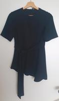 Bluse schwarz, asymmetrischer Schnitt, elegant, ZARA Bayern - Barbing Vorschau