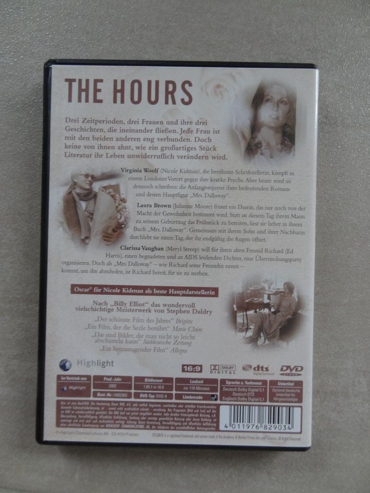 3 x DVD - The Hours, Nirgendwo in Afrika, Viellecht auch nicht in Großheirath