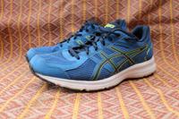 Asics*Sneaker*Schuhe*Sportschuhe*Gr. 42/8,5*Blau/Neongelb Bayern - Kronach Vorschau