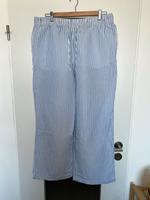 H&M Leinen Hose, blau weiß gestreift Bayern - Gilching Vorschau